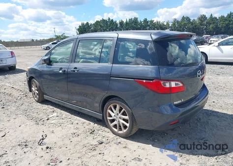 2012 Mazda Mazda5 Grand Touring из США, поврежденный, VIN JM1CW2DL7C0142359